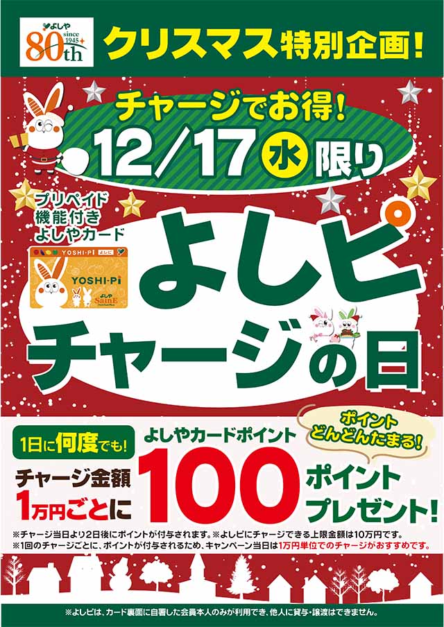 よしピチャージの日