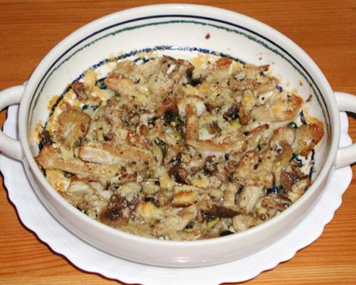 きのこのグリル　パルメザン風味