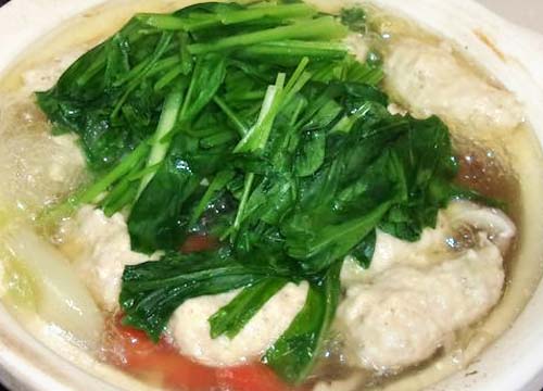 鶏団子の鍋